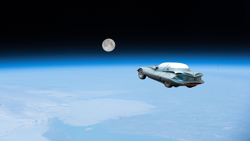 Illustration for article titled This Custom 1964 Corvette Going to Auction Would Look Much Better Going to Space